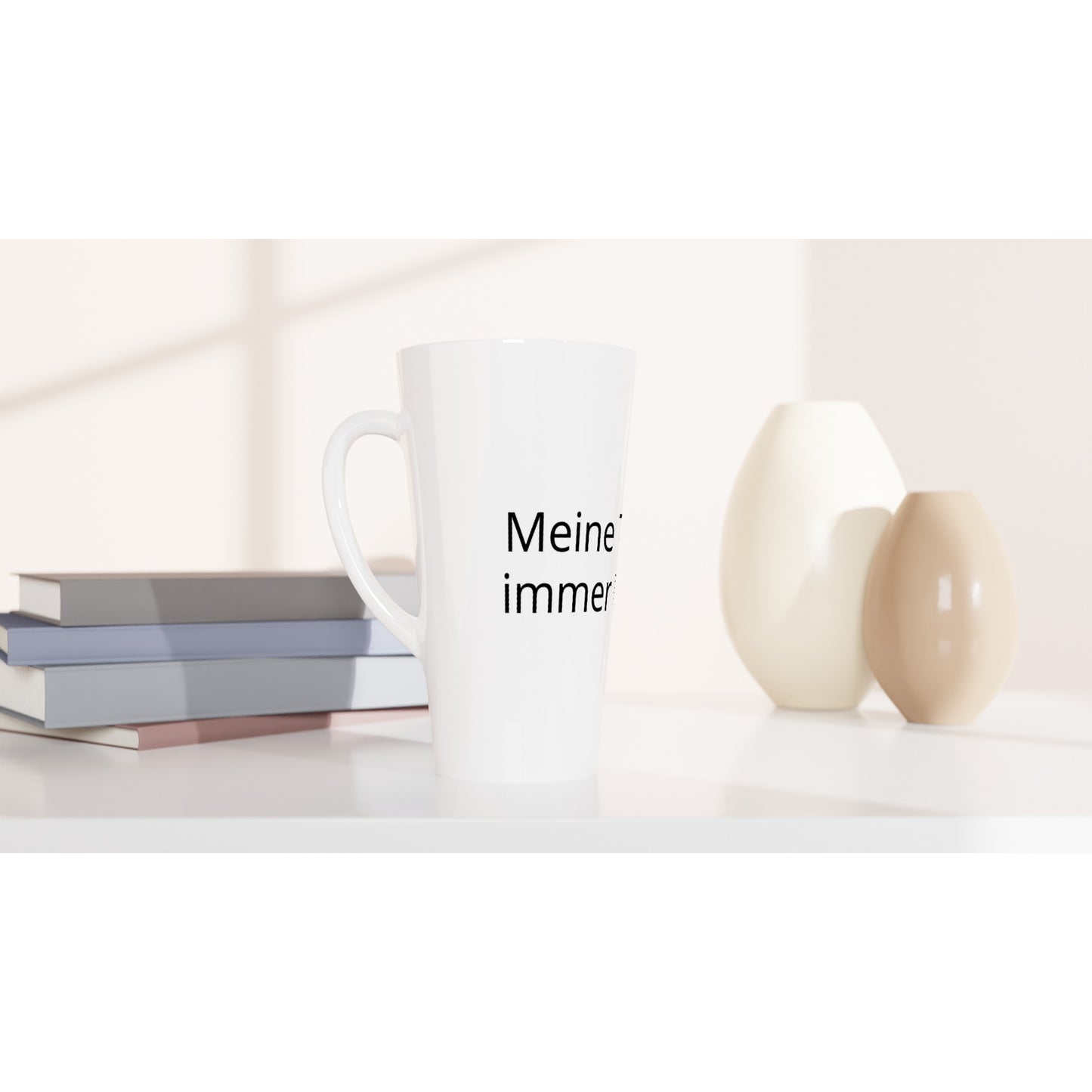 Latte-Tasse 17oz positiv Spruch