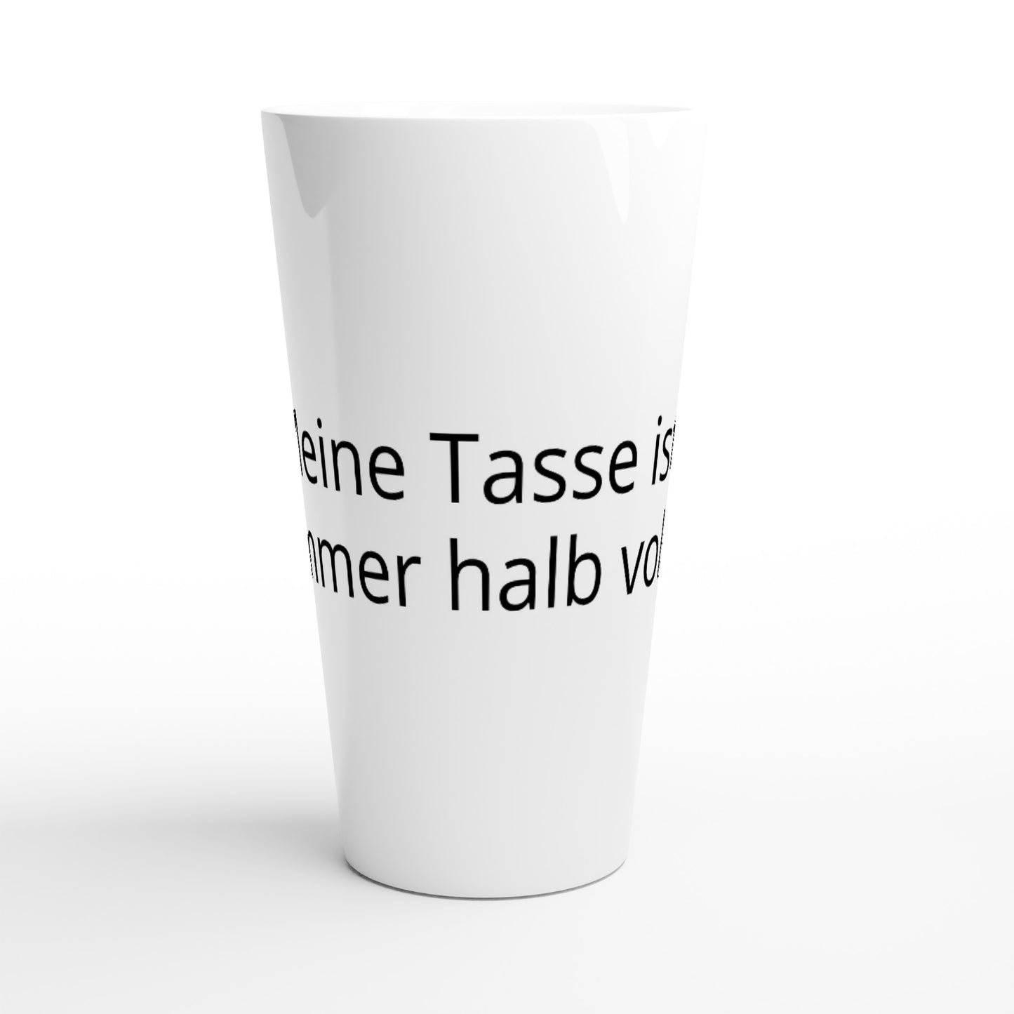 Latte-Tasse 17oz positiv Spruch